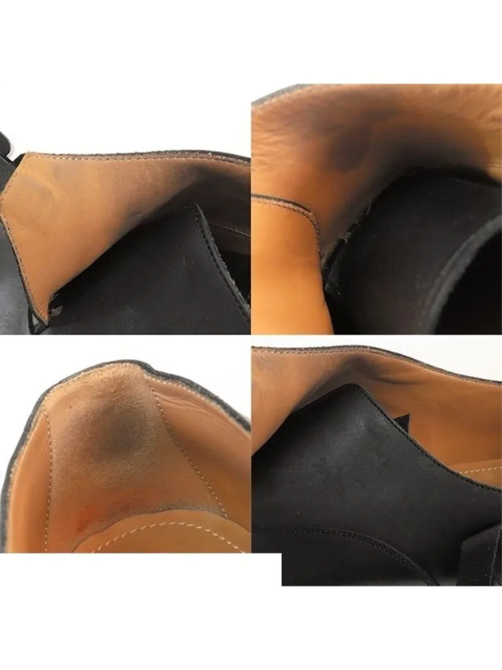 Dior Combat Monk Dress Shoes Black Leather Single Business